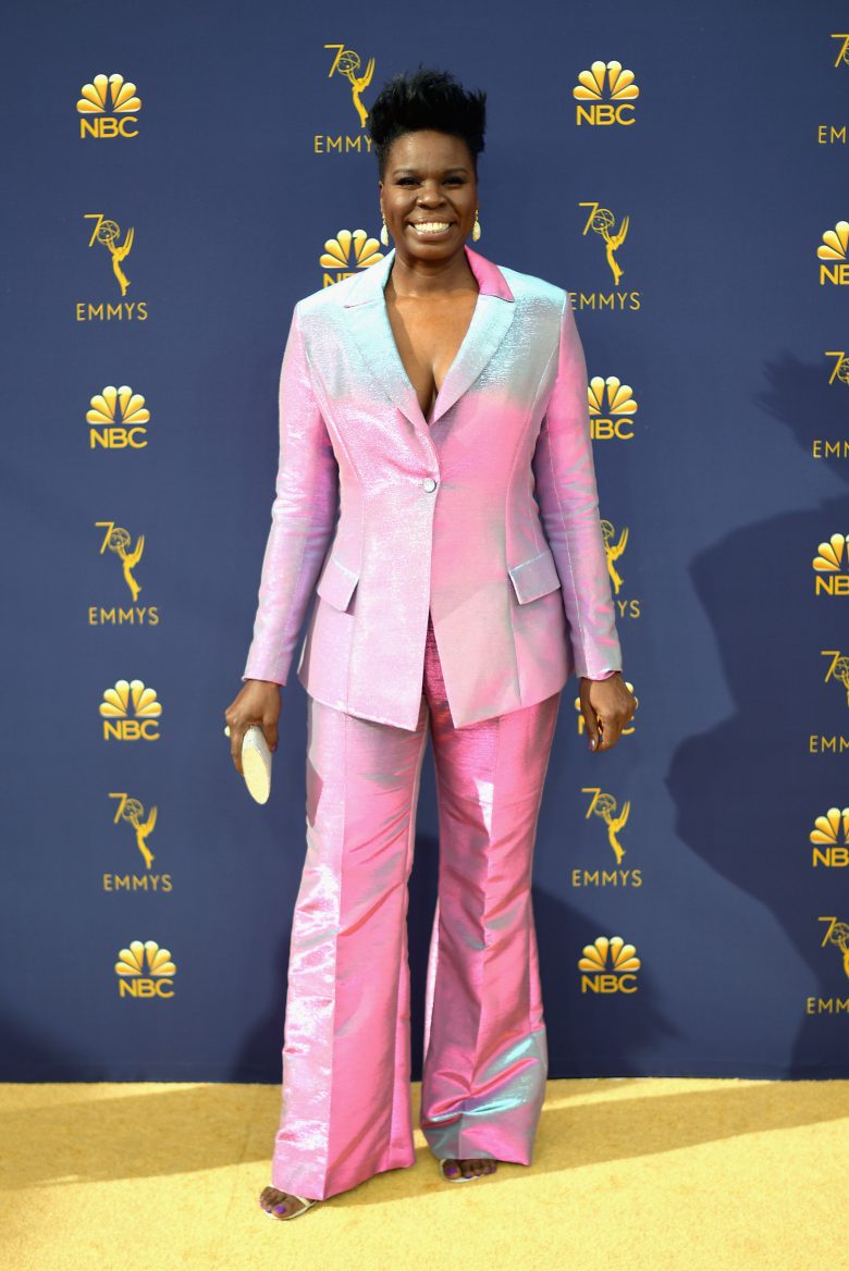 Premios Emmys 2018: Los peores looks de la alfombra roja [FOTOS], peores vestidos,, Leslie Jones