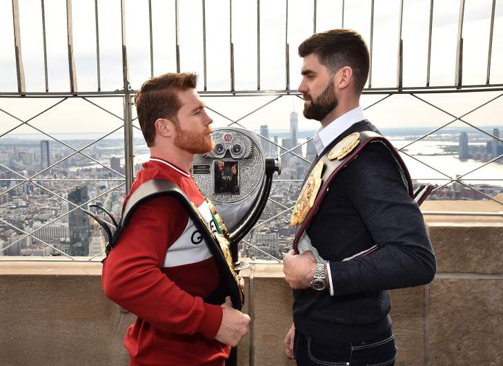 Canelo &Aacute;lvarez y Rocky Fielding 