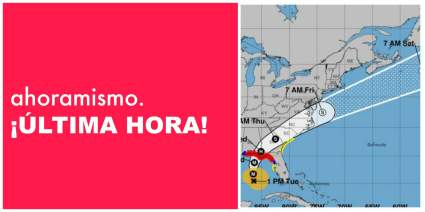 Mapa del huracán Michael: Ruta proyectada y la Ubicación de la tormenta [9 de octubre]