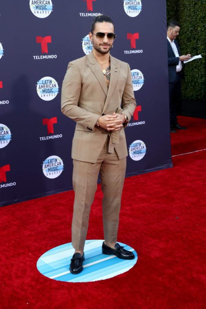 Latin American Music Awards 2018: Los mejores looks de la alfombra [FOTOS] , Maluma