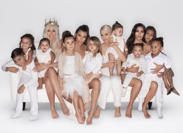 Famosos Navidad 2018, Kardashian