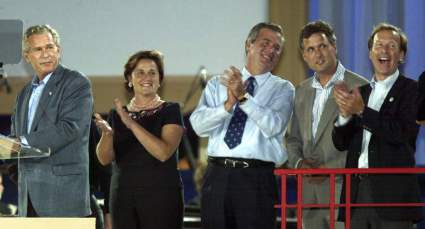 ¿Cuántos hijos tuvo George  H.W. Bush?