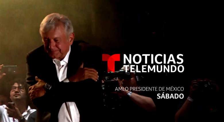 ESPECIAL Telemundo-“AMLO Presidente de México”:¿A qué hora?¿Qué Canal? Live Stream, toma de protesta, posesion, investidura