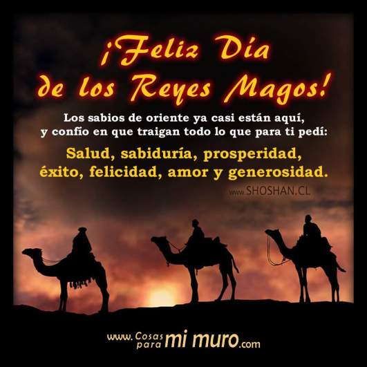 Frases y Felicitaciones para compartir en el Día de los Reyes Magos