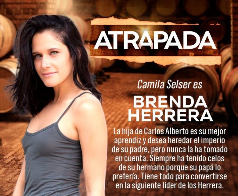 "ATRAPADA": Conoce los actores y sus personajes [FOTOS],reparto, elenco, Camila Selser