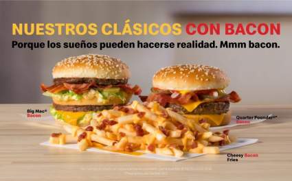 ¿Cuándo y a qué hora es “El Bacón Hour” de McDonald’s?