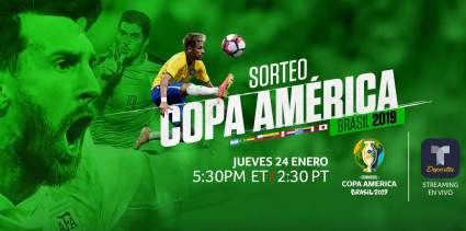 LIVE STREAM: “Sorteo de la Copa América 2019” en vivo
