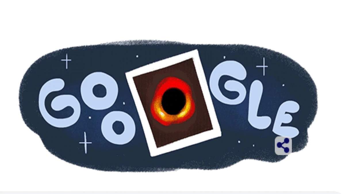 Google Doodle Black Hole