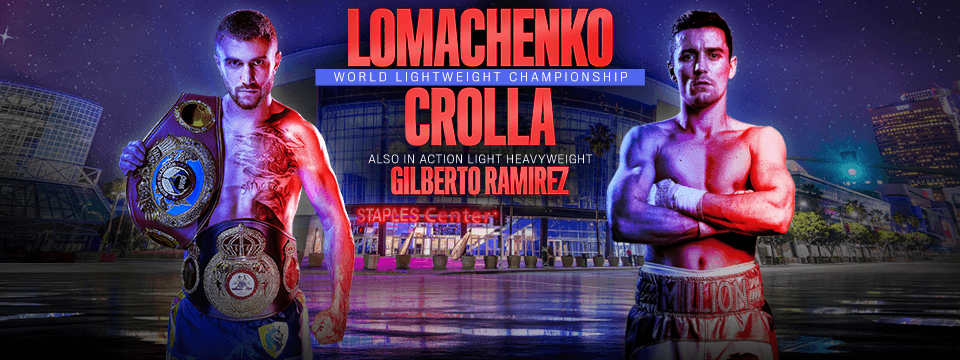 Pelea: Vasyl Lomachenko vs Anthony Crolla 