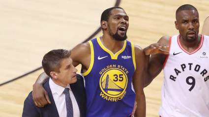 Lesión de Kevin Durant-Juego 5: Video en cámara lenta de su molestia [GRÁFICO]