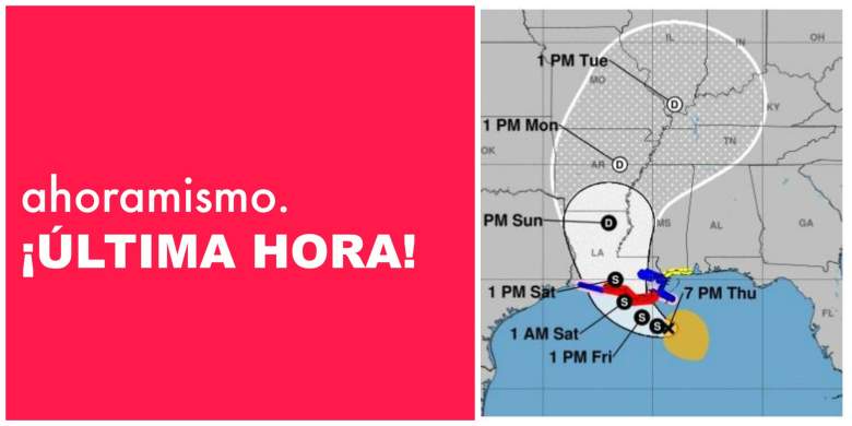 Tormenta Barry: NOAA del Centro Nacional de Huracanes