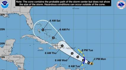 El Huracán Dorian:¿Golpeará Florida? ¿Cuándo?