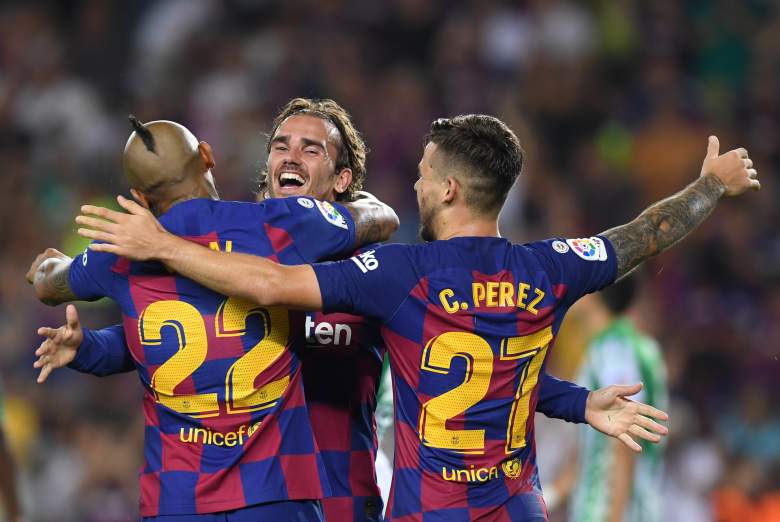 El Barcelona golea al Betis con goles de Griezmann