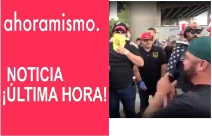 VER: Protestas “Fin del Terrorismo doméstico en Estados Unidos” en Portland en vivo
