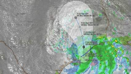 TEXAS-¿Dónde está Imelda ahora? Ruta Proyectada, Mapas, radares en vivo