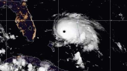 Huracán Dorian: Live Stream y Radar en Florida y Bahamas