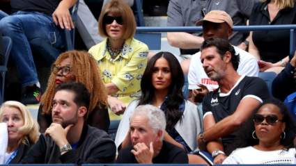 Meghan Markle: Se escapó para animar a Serena Williams en el US Open 2019