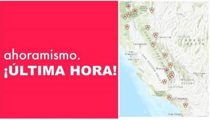 California-Mapa Incendios octubre 2019: Lista de incendios cerca de mí