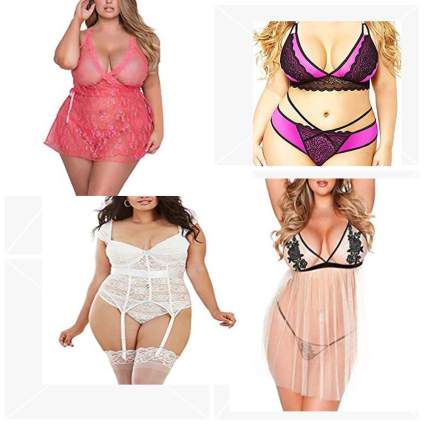 Los 10 trajes de lencería más sexys para mujer con curvas