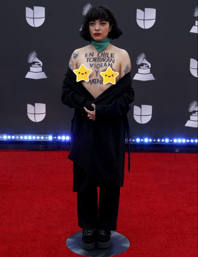 Latin Grammy 2019: Peores looks de la Alfombra [FOTOS], Peores vestidos, Mon Laferte