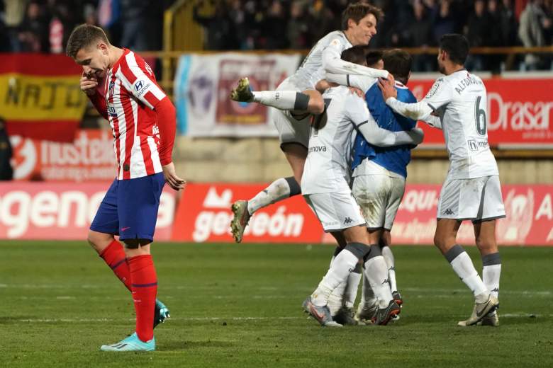 Eliminan al Atlético Madrid en la Copa del Rey