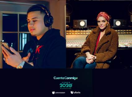 Uforia de Univision Da a Conocer el Himno del Censo de 2020 con puras estrellas ¿Quienes son?
