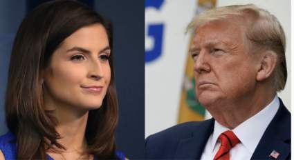 [VIDEO] Momento que Trump sale abruptamente de rueda de prensa. ¿Está al borde de una crisis?