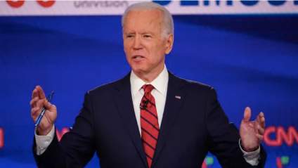 Joe Biden asegura que la organización afroamericana NAACP siempre lo apoya, pero NAACP rápidamente lo desmintió.