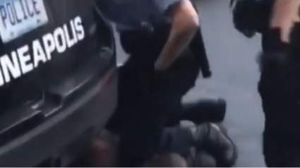 ‘No puedo respirar’: Muere hombre sujetado por la policía en Minneapolis
