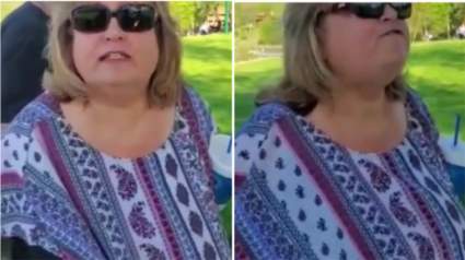 [VIDEO]: Grupo de puertorriqueños se enfrenta a mujer racista en un parque de Wisconsin