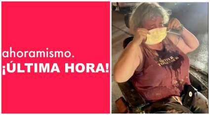 Jennifer enfrenta con cuchillo a rateros en Target desde silla de ruedas  [Imágenes Fuertes]
