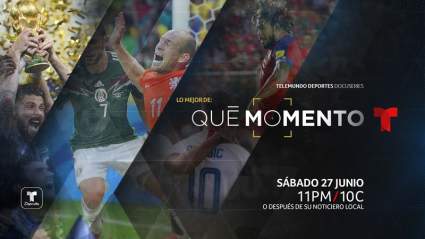 TELEMUNDO DEPORTES Destaca las historias de los aficionados en ‘Qué Momento’ ¿Cuándo es?