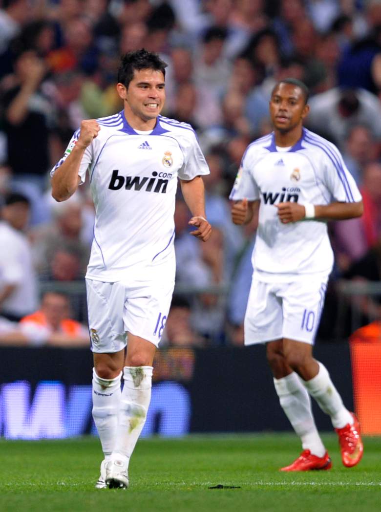 Javier Saviola en el Real Madrid