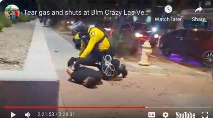[VIDEO] Disparan a Oficial de policía en Las Vegas