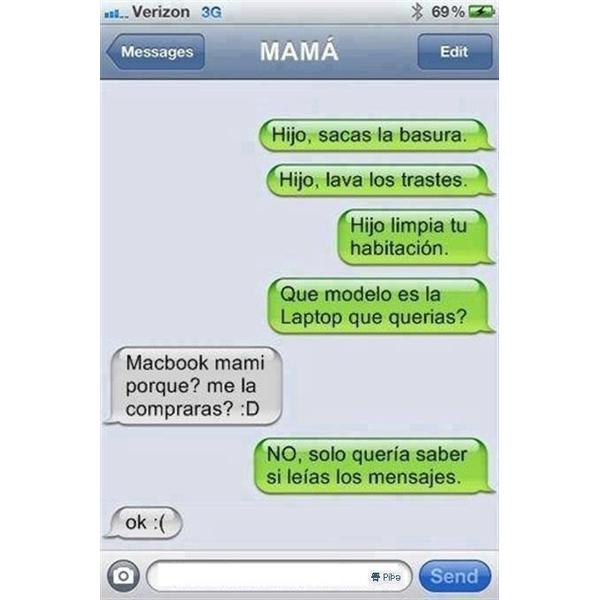 Mira las conversaciones chistosas en WhatsApp Mira las conversaciones chistosas en WhatsApp