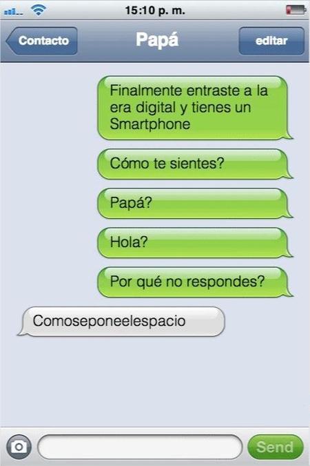 Mira las conversaciones chistosas en WhatsApp Mira las conversaciones chistosas en WhatsApp