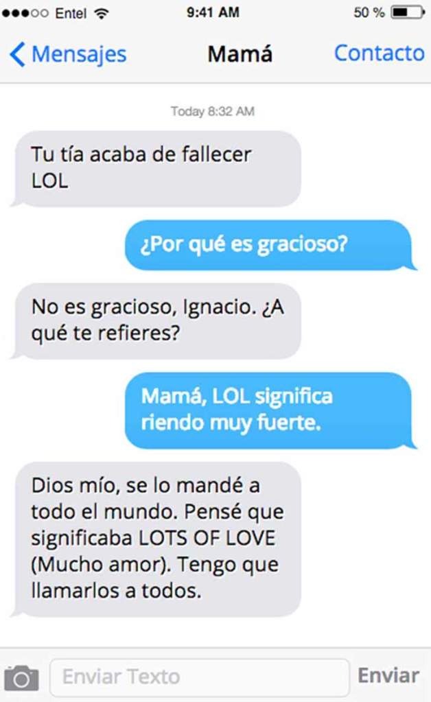 Mira las conversaciones chistosas en WhatsApp Mira las conversaciones chistosas en WhatsApp