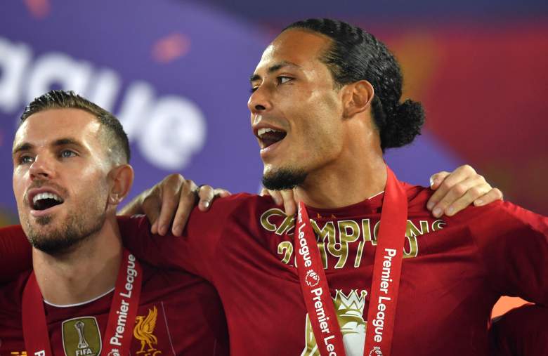 Jordan Henderson Virgil van Dijk