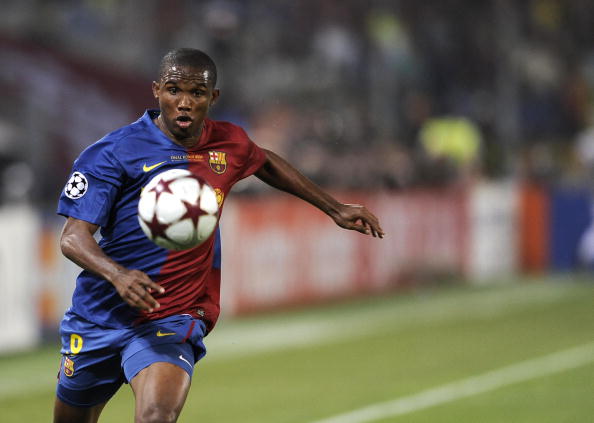 Eto'o Mejor Jugador Barcelona