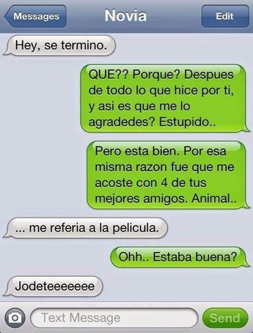 Mira las conversaciones chistosas en WhatsApp Mira las conversaciones chistosas en WhatsApp