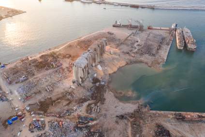Imágenes dramáticas: Así quedó Beirut tras la devastadora explosión