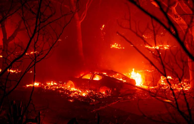 Históricos incendios en California