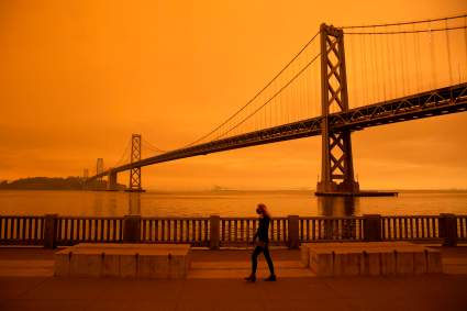 [FOTOS] ¡Incendios forestales amenazan a San Francisco!