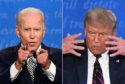 [Video] Biden llama “payaso” a Trump en el primer debate presidencial