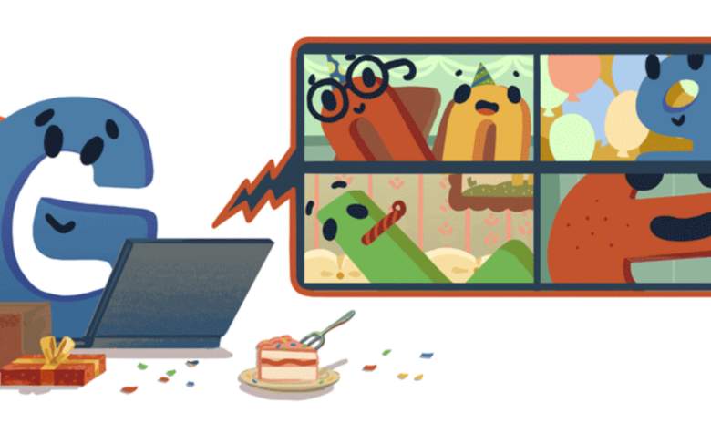 Google celebra su cumpleaños con un Google Doodle