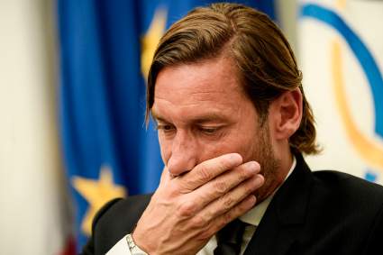 Francesco Totti está devastado: ¿quién se le murió al mítico capitán de la Roma?