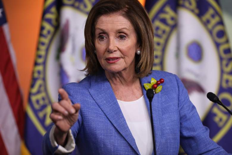 La Presidenta de la Cámara de Representantes, Nancy Pelosi.