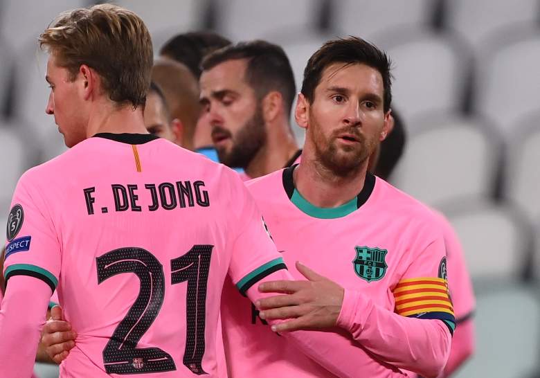 Messi De Jong