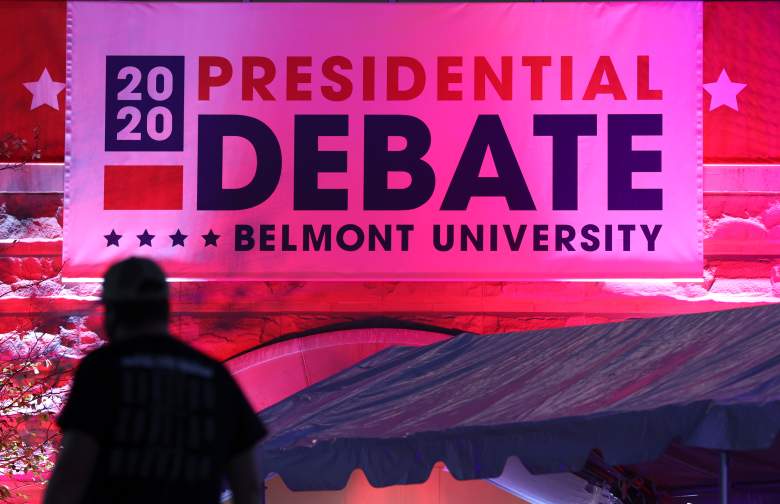 NASHVILLE, TENNESSEE - OCTOBER 20: último debate presidencial Trump vs. Biden