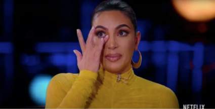 Kim Kardashian rompe en llanto en pleno programa de entrevistas. ¿Qué le pasó?